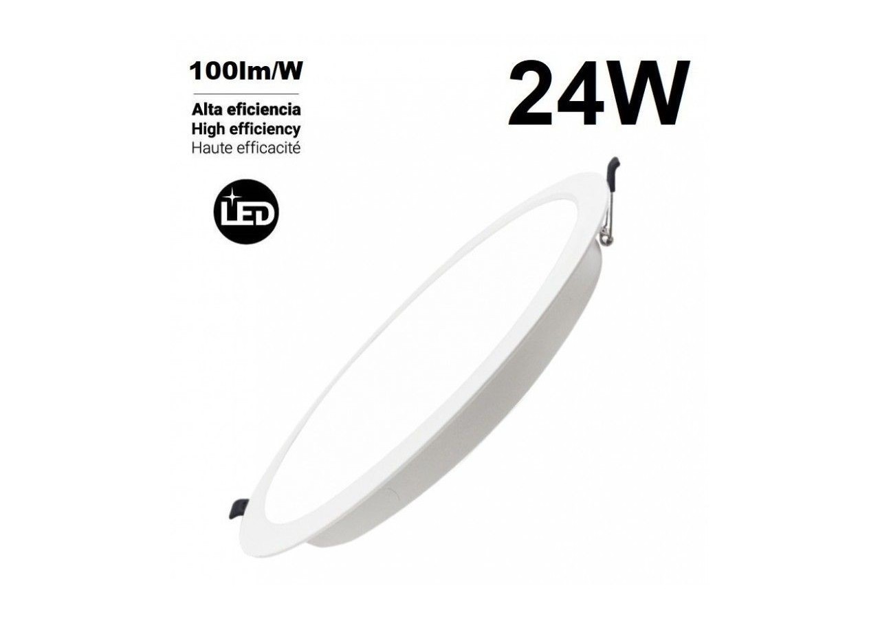 Spot LED encastrable 24W découpe diamètre 275mm - B1243-B-24W-BN - Barcelona LED