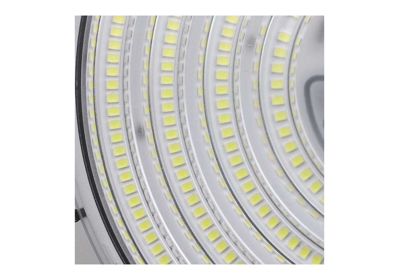 Suspension industrielle UFO 150W Driver LIFUD puce PHILIPS régulable 1-10V - B8138-150-3K - Barcelona LED