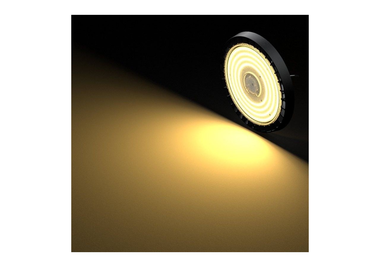 Suspension industrielle UFO 150W Driver LIFUD puce PHILIPS régulable 1-10V - B8138-150-3K - Barcelona LED