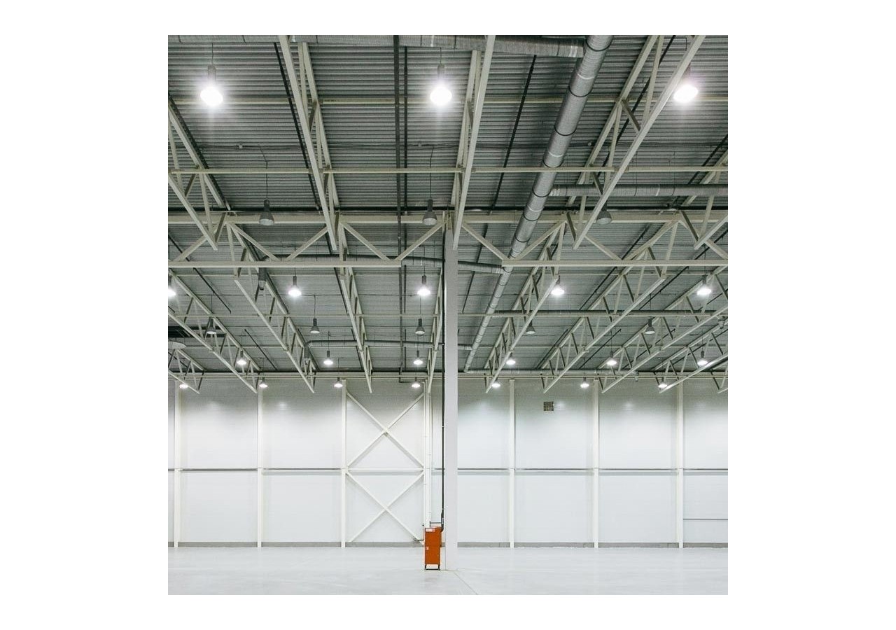Suspension industrielle UFO 150W Driver LIFUD puce PHILIPS régulable 1-10V - B8138-150-3K - Barcelona LED