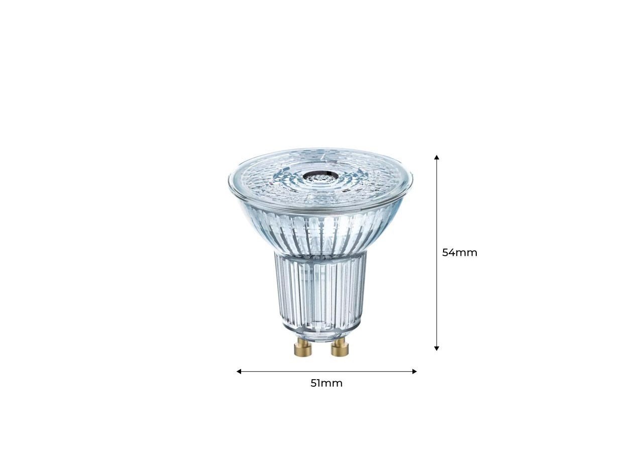 Ampoule LED GU10 5.5W OSRAM Parathom DIM PAR16 36 degrés Régulable 4000 degrés K - O608252 - Barcelona LED