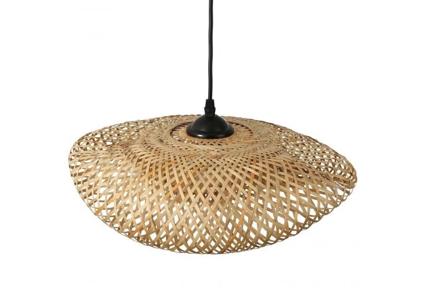 Lampe suspendue en osier avec prise "Vimet" - LM150-C - Barcelona LED