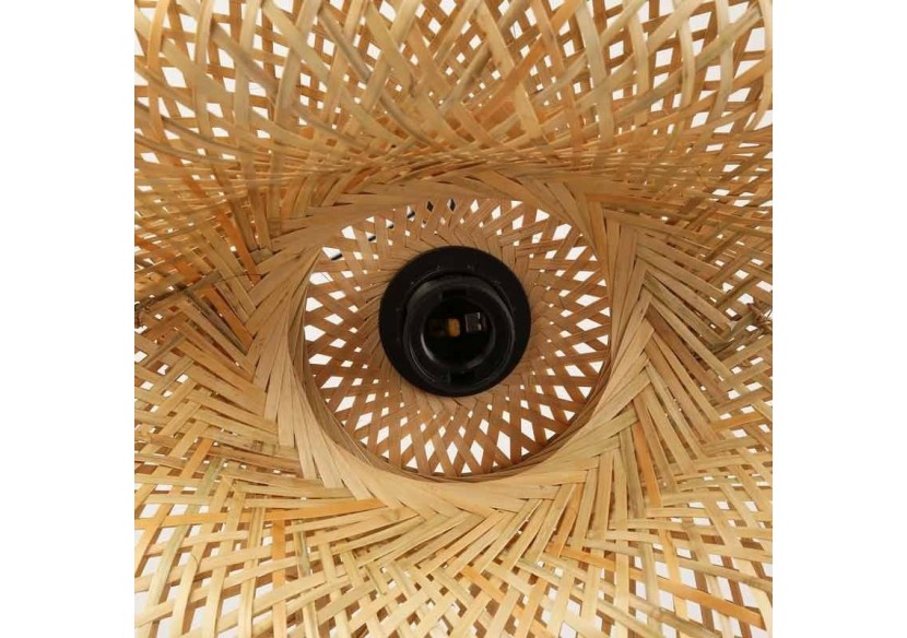 Lampe suspendue en osier avec prise "Vimet" - LM150-C - Barcelona LED