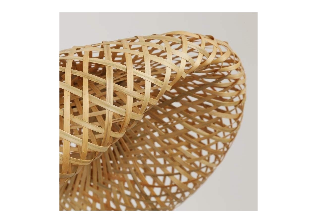 Lampe suspendue en osier avec prise "Vimet" - LM150-C - Barcelona LED