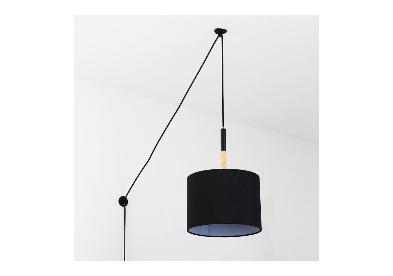 Lampe suspendue avec prise "Class" - LN1303-C-N - Barcelona LED
