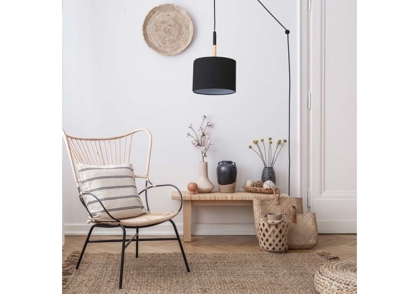 Lampe suspendue avec prise "Class" - LN1303-C-N - Barcelona LED