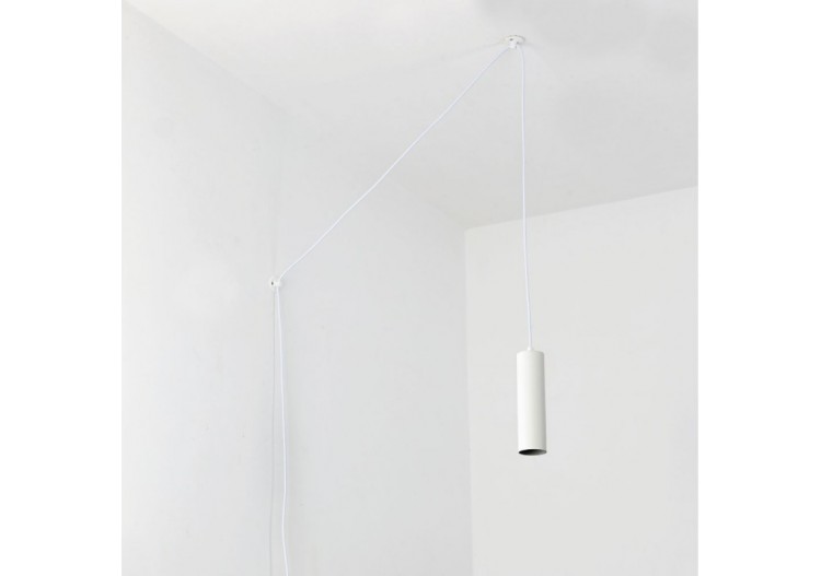 Suspension minimaliste avec câble et prise "RIM" - GU10 - LN3007-B - Barcelona LED