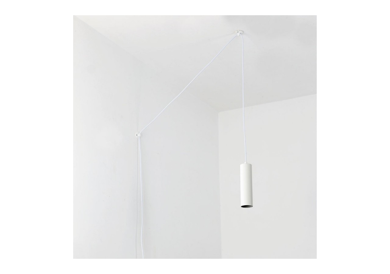 Suspension minimaliste avec câble et prise "RIM" - GU10 - LN3007-B - Barcelona LED