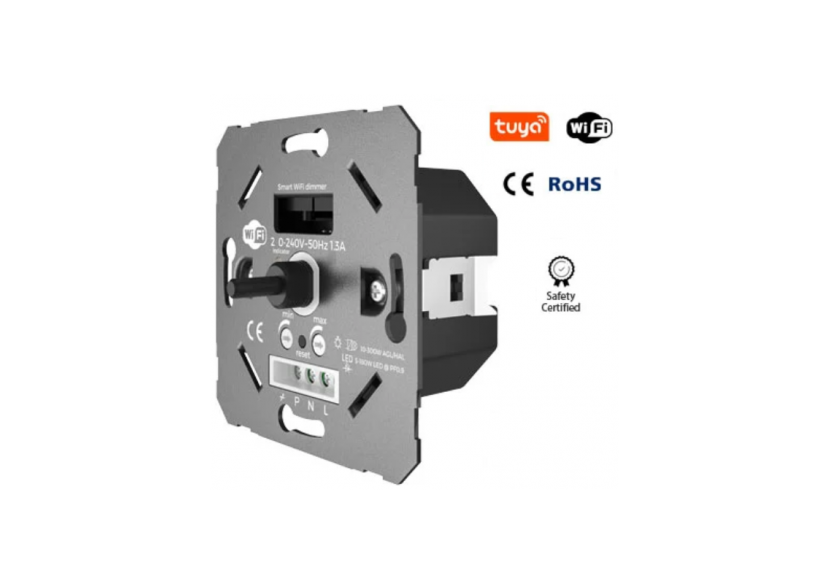 Interrupteur variateur SMART WIFI 200W Fonction marche / arrêt - B704-WIFI - Barcelona LED