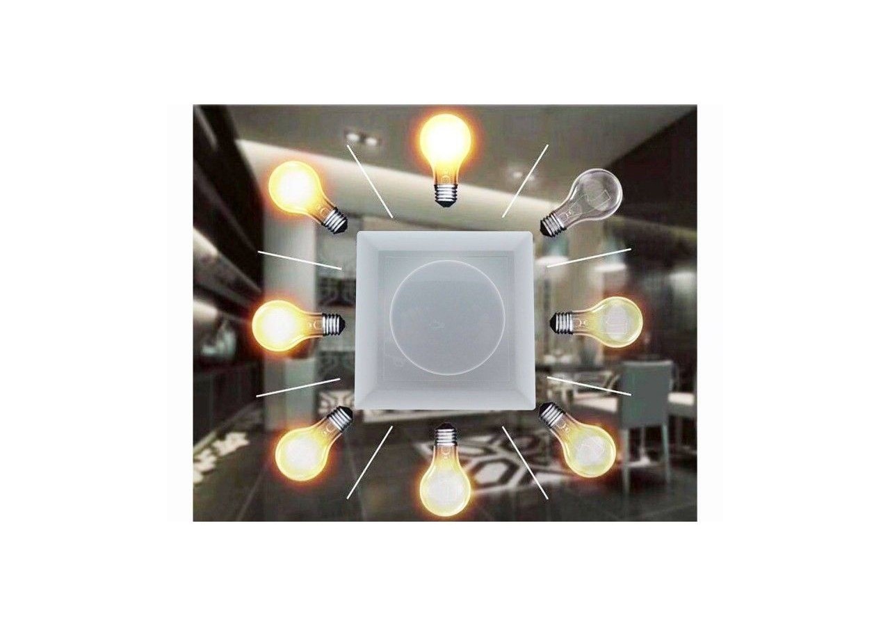 Interrupteur variateur SMART WIFI 200W Fonction marche / arrêt - B704-WIFI - Barcelona LED