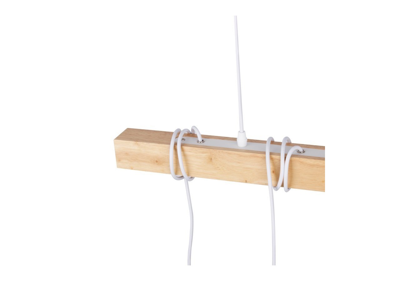 Suspension vintage en bois "Otto" - 4 x E27 - LM131-B - Barcelona LED