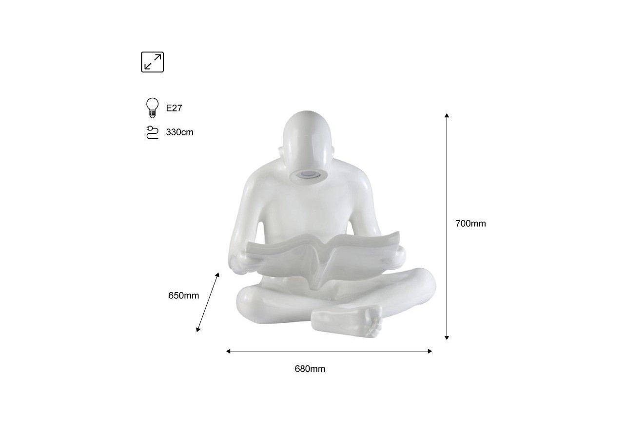 Lampe à poser design "READER" - 3W - LF1001-B - Barcelona LED