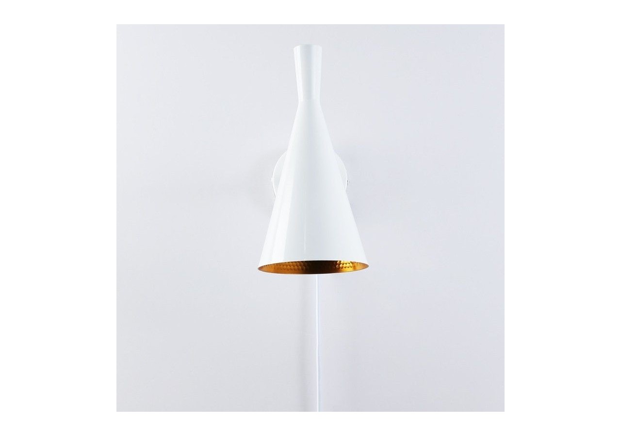 Applique murale scandinave orientable avec interrupteur et prise - L3033-B-EU - Barcelona LED