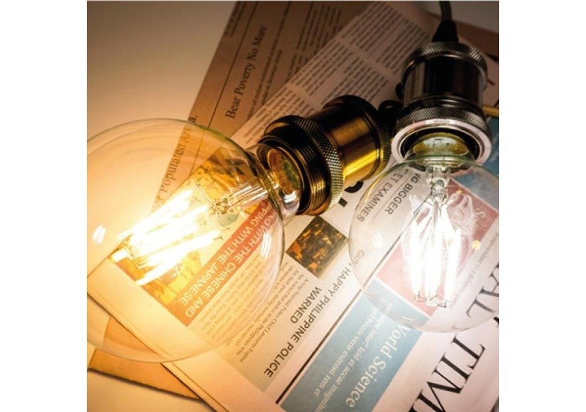 Ampoule à filament LED G95 E27 8W - BF1-G95E27-BC - Barcelona LED