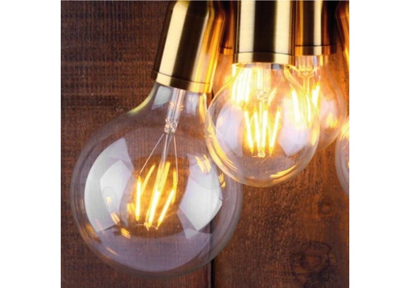 Ampoule à filament LED G95 E27 8W - BF1-G95E27-BC - Barcelona LED