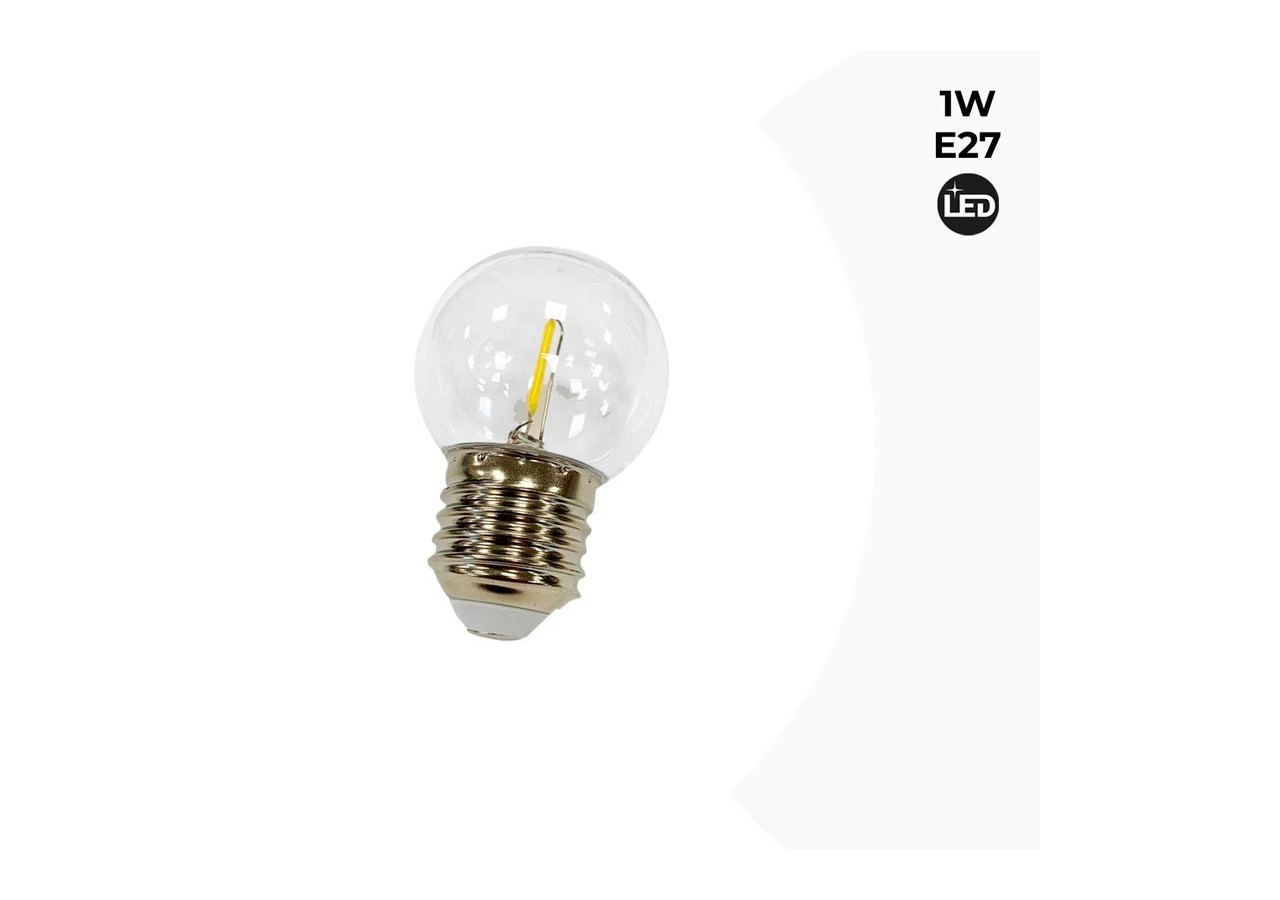 Ampoule LED à filament décorative 1W E27 - B1319-E27-270 - Barcelona LED