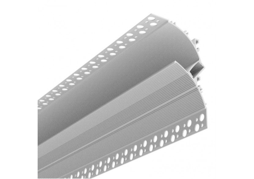 Profilé en aluminium lèche-mur 66x120mm (2m) - BPERFALP194 - Barcelona LED