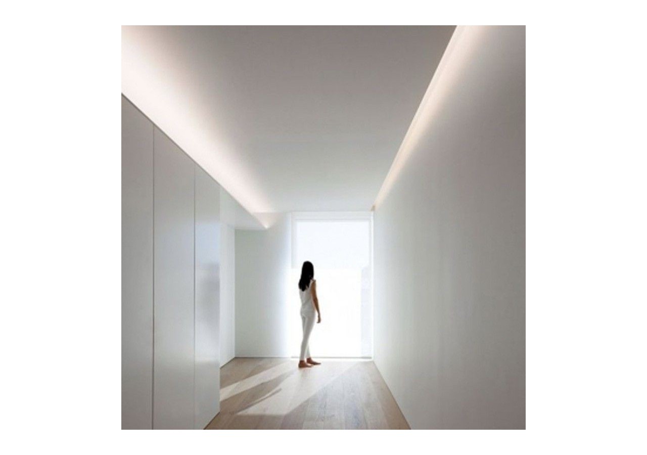 Profilé en aluminium lèche-mur 66x120mm (2m) - BPERFALP194 - Barcelona LED