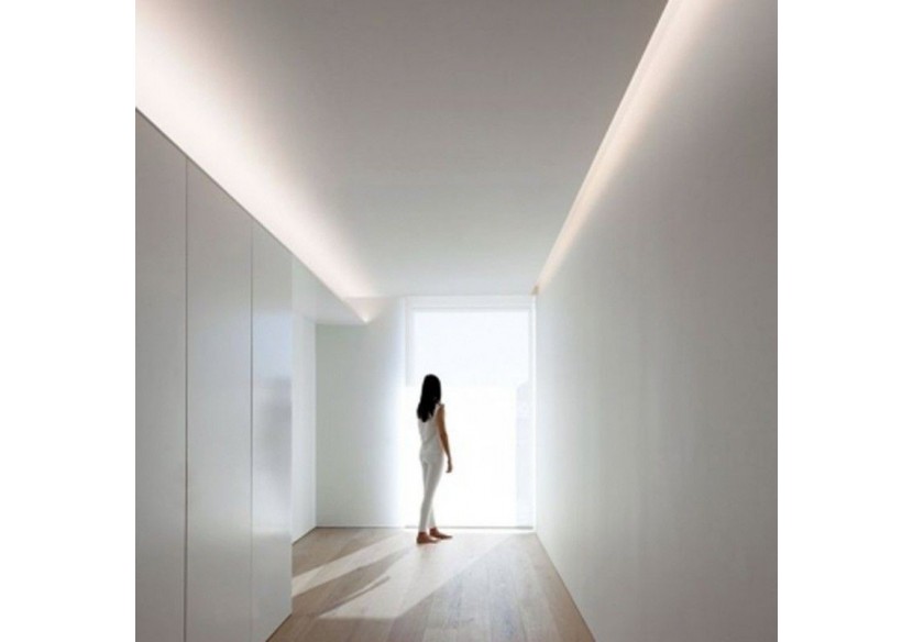 Profilé en aluminium lèche-mur 66x120mm (2m) - BPERFALP194 - Barcelona LED