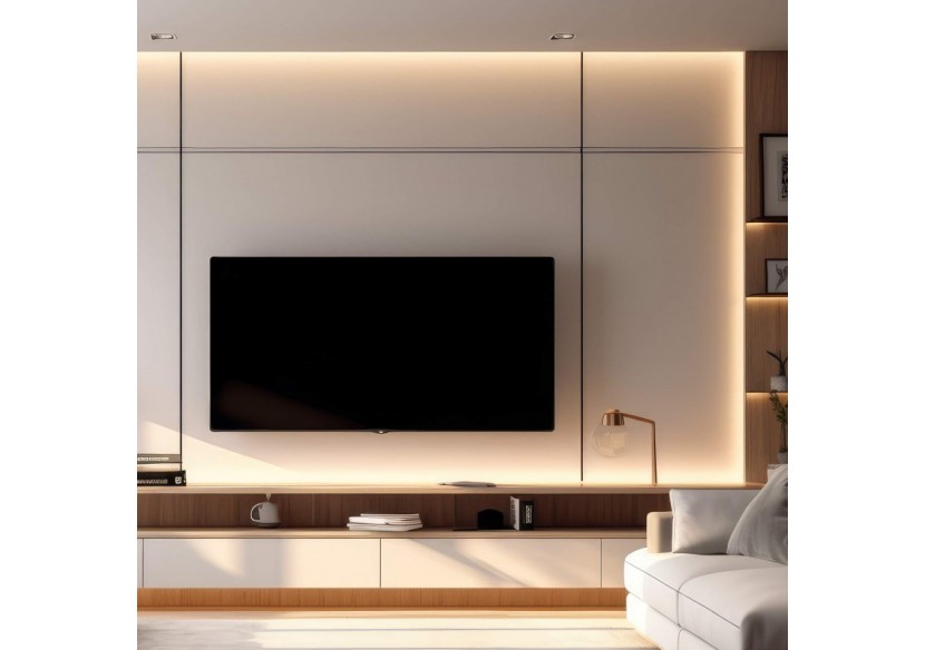 Profilé en aluminium lèche-mur 72.3x58.9mm (2m) - BPERFALP127-R - Barcelona LED