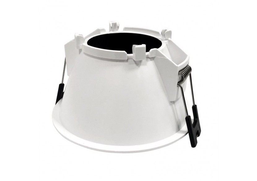 Support encastrable fixe diamètre 93mm avec UGR bas - B987-R-N - Barcelona LED