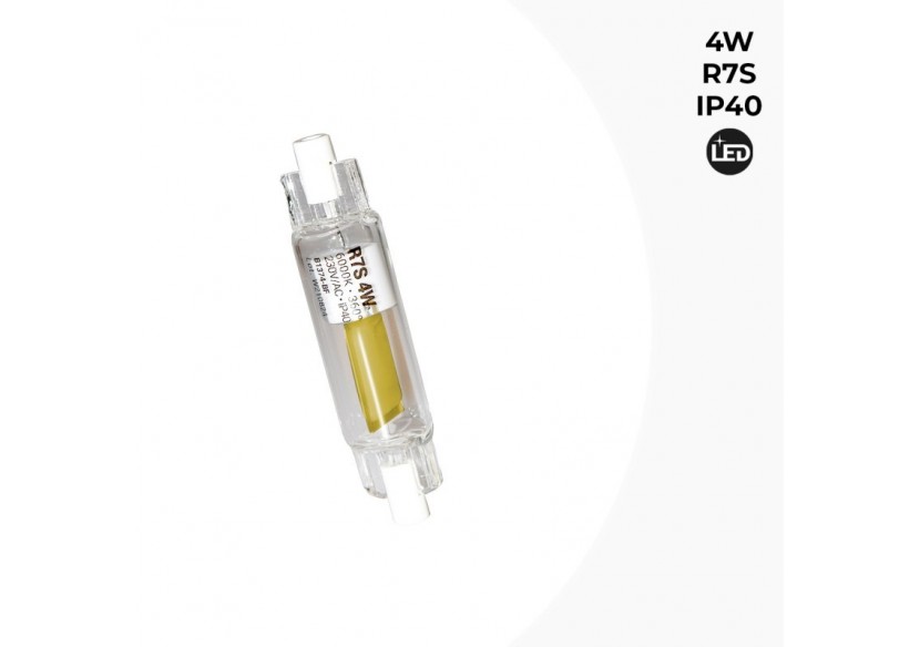Ampoule LED R7S 78mm - 600lm - COB - 4W - B1374-BF - Barcelona LED
