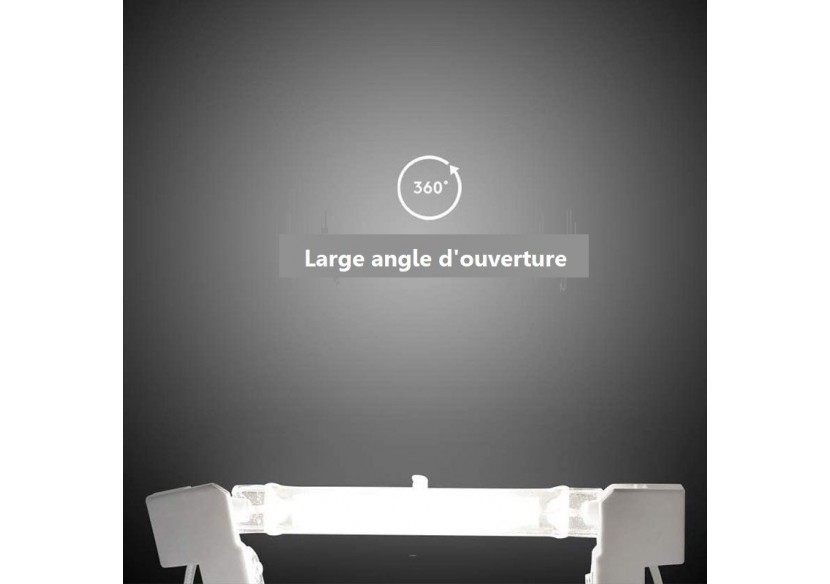 Ampoule LED R7S 78mm - 600lm - COB - 4W - B1374-BF - Barcelona LED