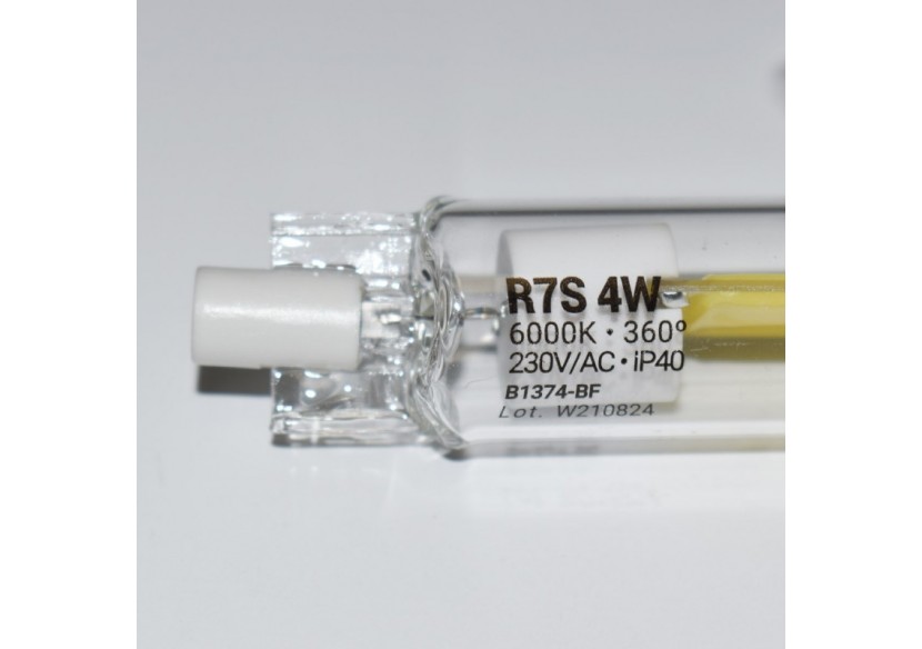 Ampoule LED R7S 78mm - 600lm - COB - 4W - B1374-BF - Barcelona LED