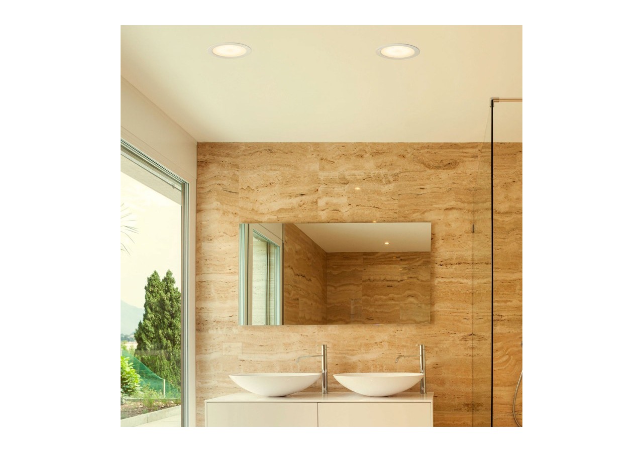 Spot LED encastrable étanche - IP65 - 15W - Coupe diamètre 145-160mm - B1221-BC - Barcelona LED