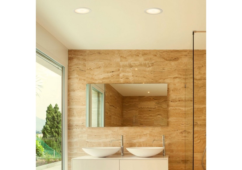 Spot LED encastrable étanche - IP65 - 15W - Coupe diamètre 145-160mm - B1221-BC - Barcelona LED