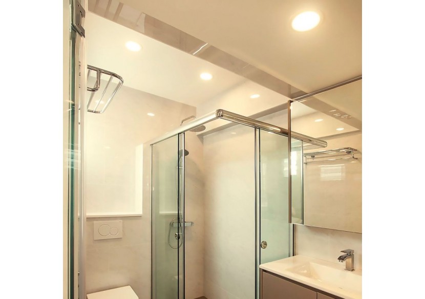 Spot LED encastrable étanche - IP65 - 15W - Coupe diamètre 145-160mm - B1221-BC - Barcelona LED