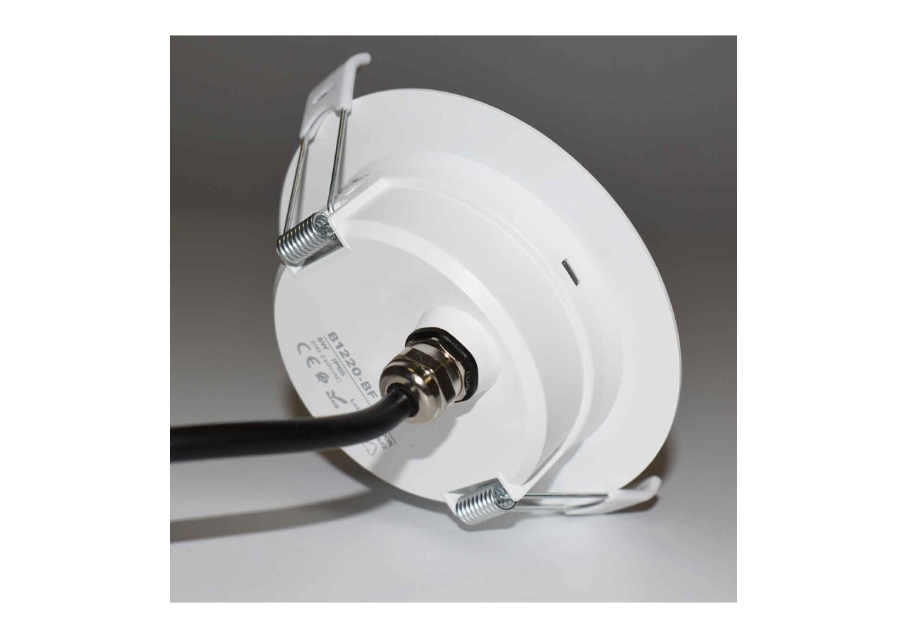 Spot LED encastrable étanche - IP65 - 8W - Coupe diamètre 80-95mm - B1220-BF - Barcelona LED