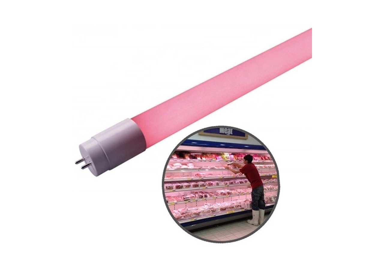 Tube LED T8 nano spécial boucherie 90cm 14W - B4015-90-CAR - Barcelona LED