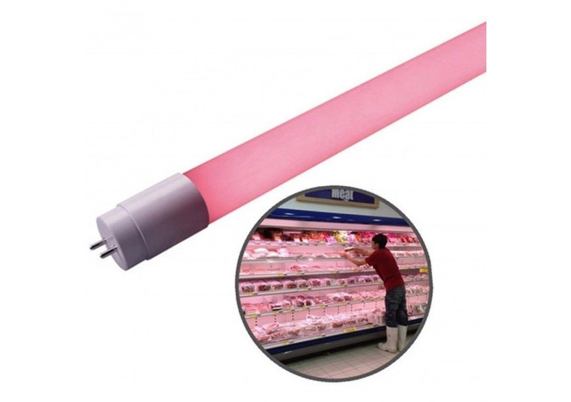Tube LED T8 nano spécial boucherie 90cm 14W - B4015-90-CAR - Barcelona LED
