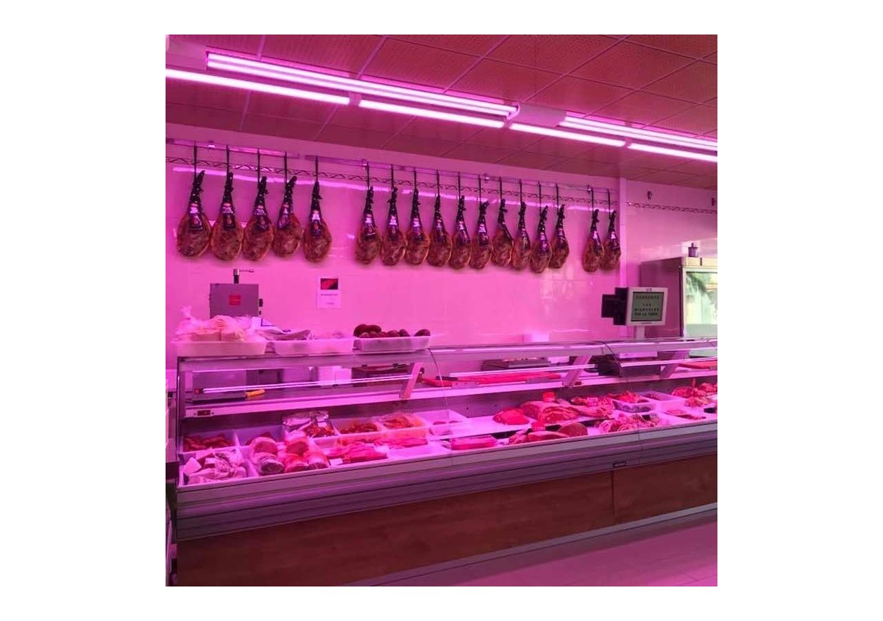 Tube LED T8 nano spécial boucherie 90cm 14W - B4015-90-CAR - Barcelona LED