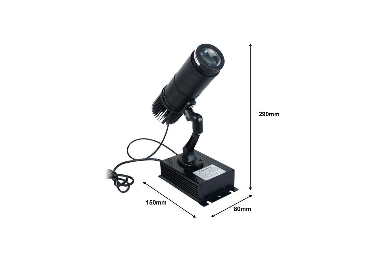 Projecteur de logos LED "GOBO" 20W Intérieur - IP20 - BLP20I-F - Barcelona LED