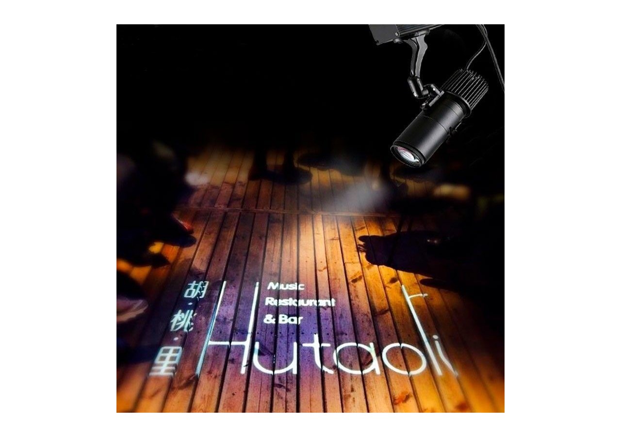 Projecteur de logo LED GOBO 30W rotatif d'intérieur - IP40 - BLP30I-F - Barcelona LED