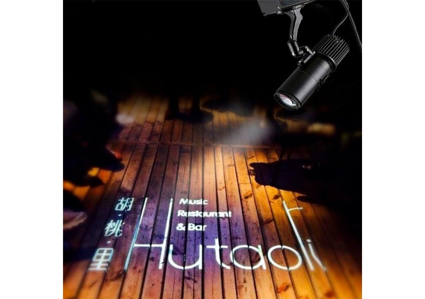 Projecteur de logo LED GOBO 30W rotatif d'intérieur - IP40 - BLP30I-F - Barcelona LED