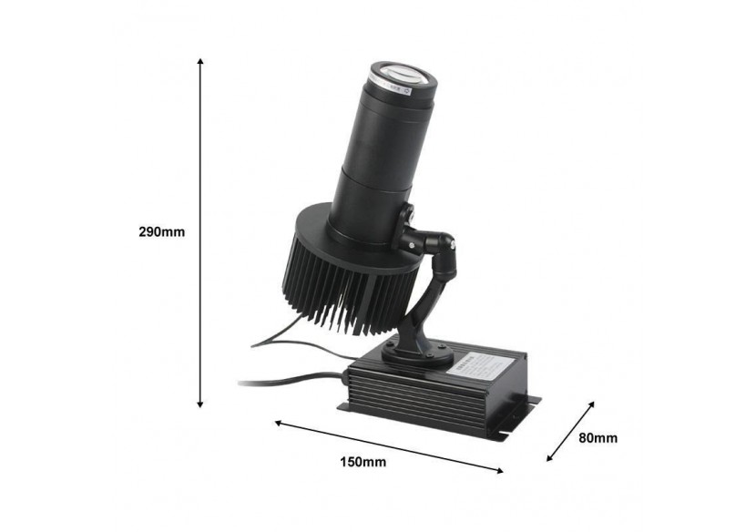 Projecteur de logo LED GOBO 30W rotatif d'intérieur - IP40 - BLP30I-F - Barcelona LED