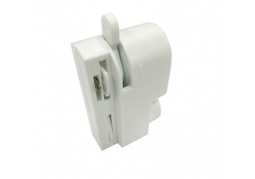 Connecteur/adaptateur de luminaire pour rail monophasé - BTM-GB10-B - Barcelona LED