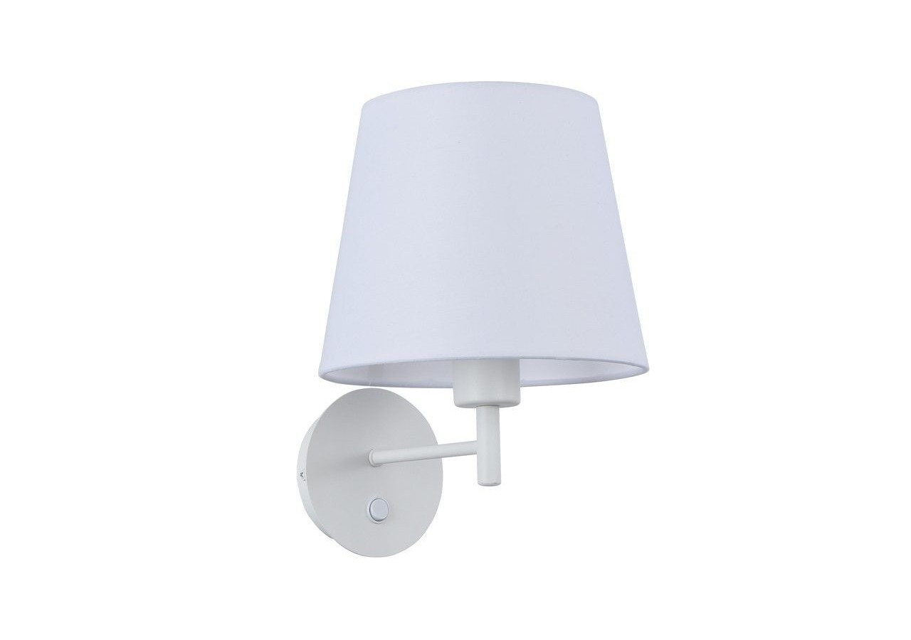Applique murale avec abat-jour et interrupteur Classic "RIGA" - E27 - L3024-B - Barcelona LED