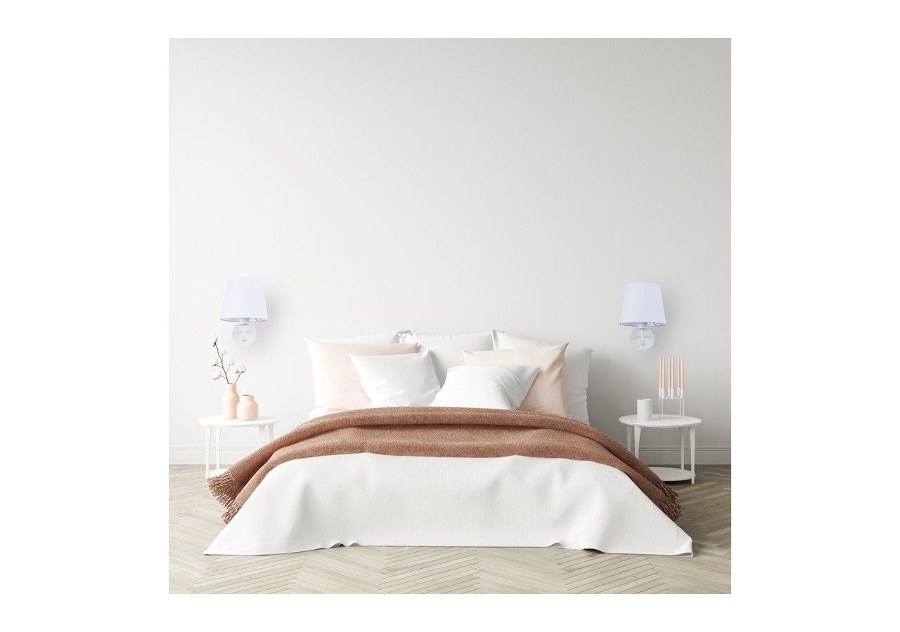 Applique murale avec abat-jour et interrupteur Classic "RIGA" - E27 - L3024-B - Barcelona LED