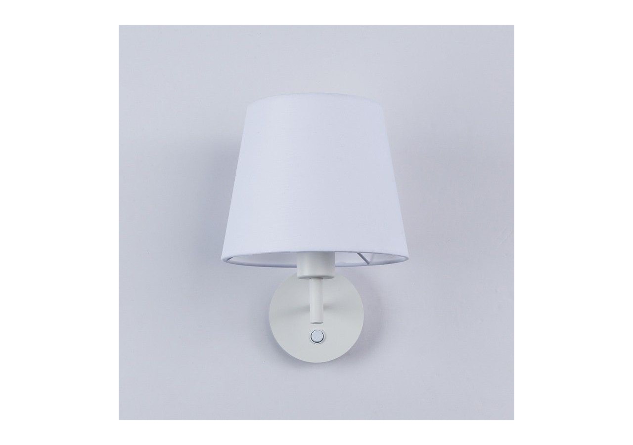 Applique murale avec abat-jour et interrupteur Classic "RIGA" - E27 - L3024-B - Barcelona LED