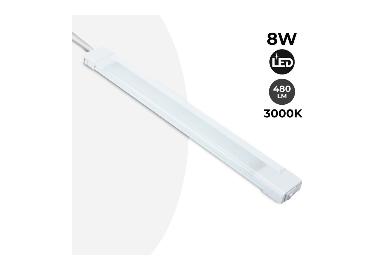 Eclairage plan de travail cuisine et sous meubles 8W - LE214-BC - Barcelona LED