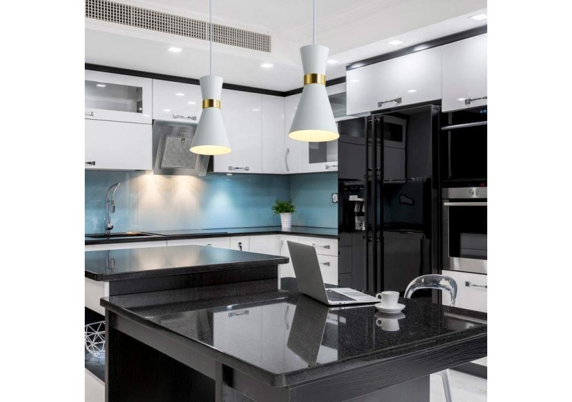 Suspension scandinave en métal "Marlon" - E27 - LN3010-BD - Barcelona LED