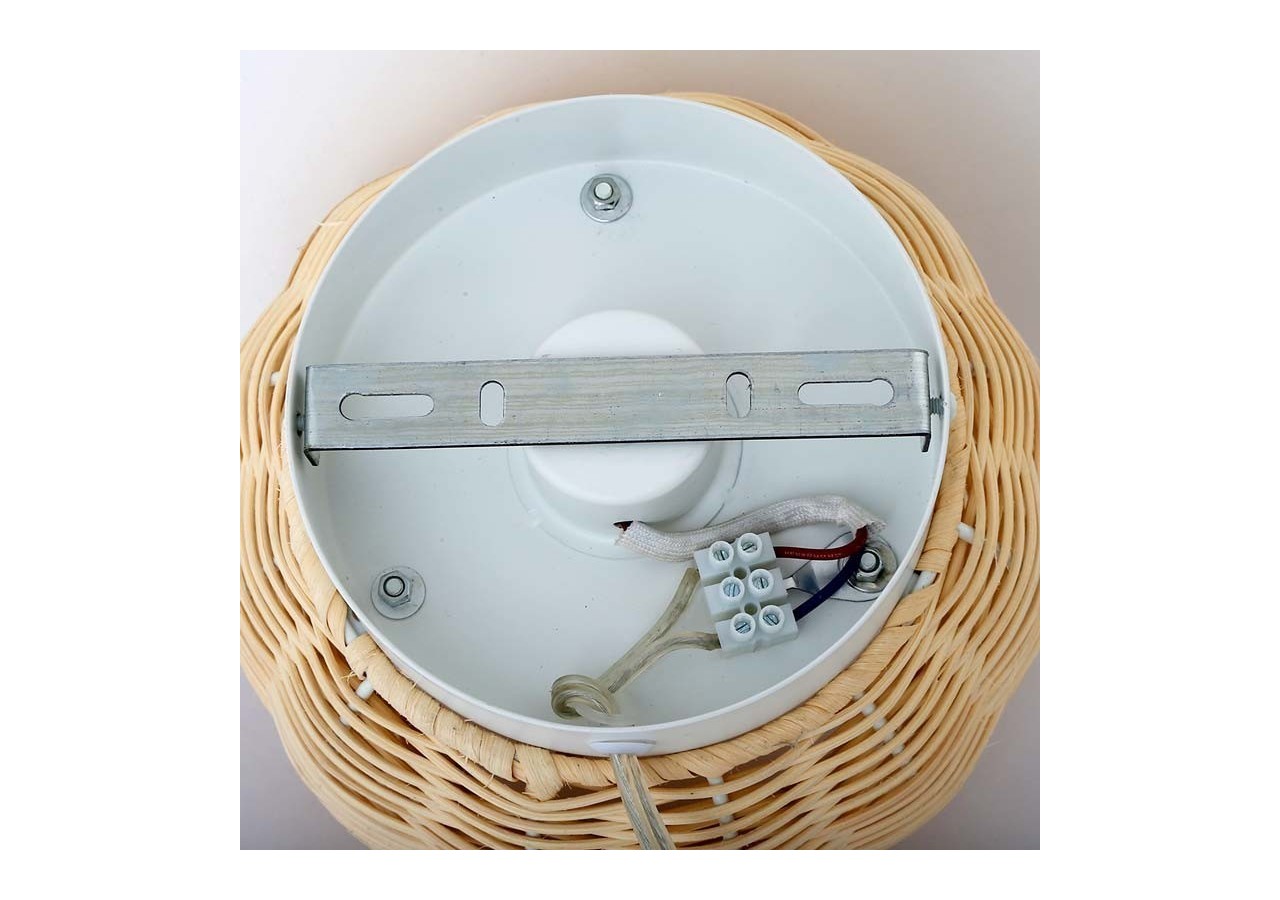 Applique en osier "Berlam". - LM168 - Barcelona LED
