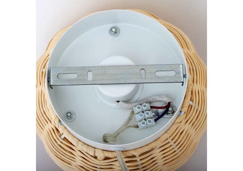 Applique en osier "Berlam". - LM168 - Barcelona LED Applique en osier "Berlam". - LM168 - Barcelona LED