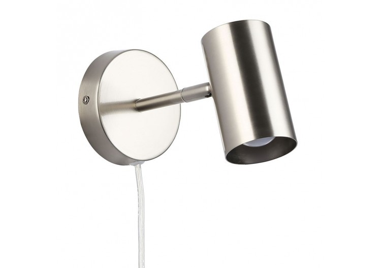 Applique murale d'intérieur orientable "Ben" avec câble et prise - E27 - L3065-EU-CR - Barcelona LED