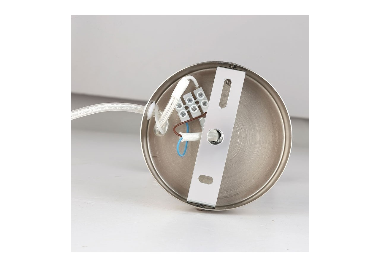Applique murale d'intérieur orientable "Ben" avec câble et prise - E27 - L3065-EU-CR - Barcelona LED