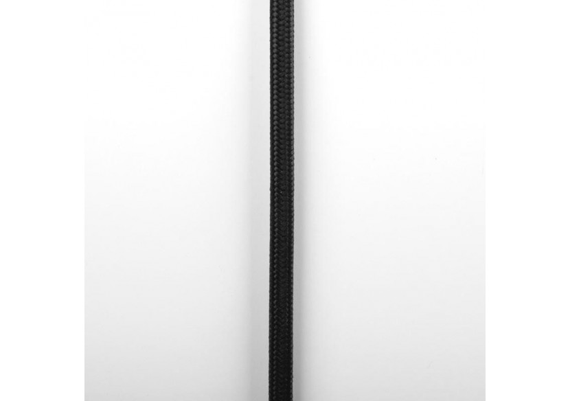 Câble rond enrobé de coton Noir - LN001-N - Barcelona LED